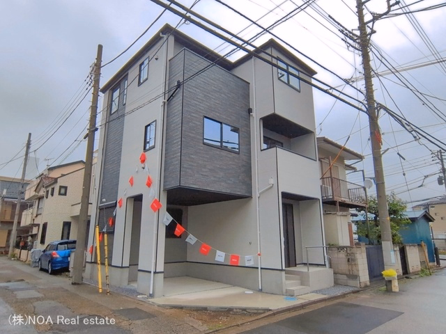 埼玉県川口市西青木３丁目の新築戸建て完成写真 2026年6月19日撮影
