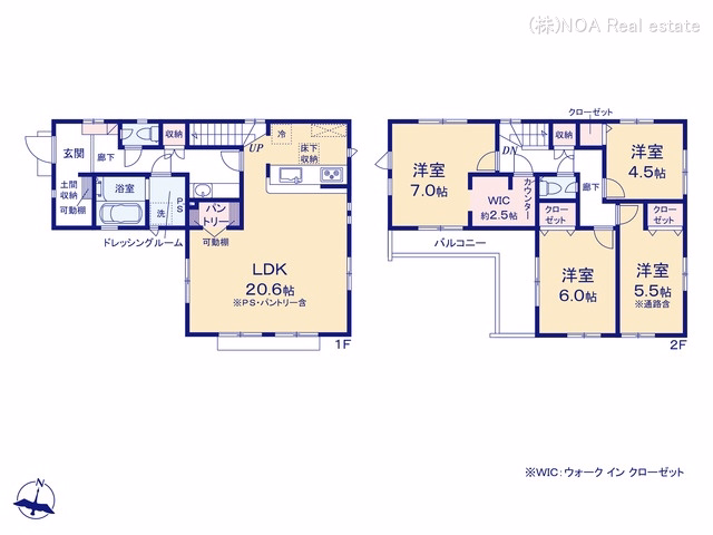川口市大字源左衛門新田(戸建)02 間取図