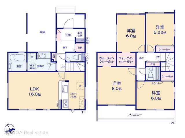 川口市大字木曽呂(戸建)02 間取図