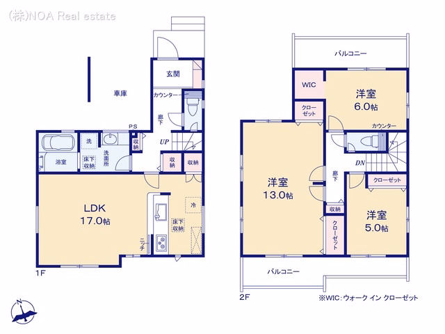 川口市大字木曽呂(戸建)03 間取図