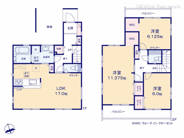 川口市大字木曽呂(戸建)04 間取図