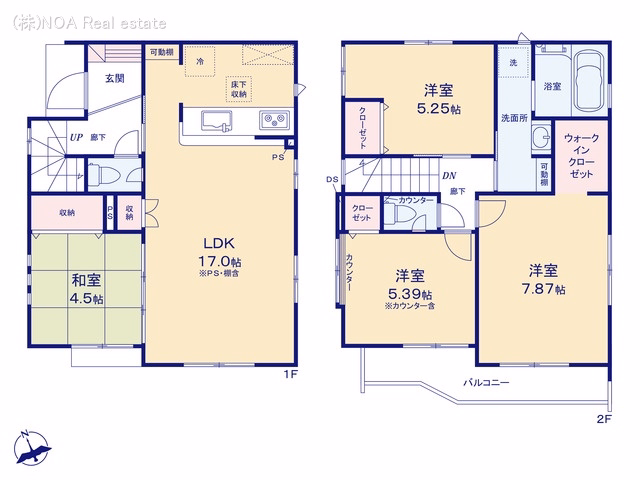 川口市坂下町2丁目（戸建）05 間取図
