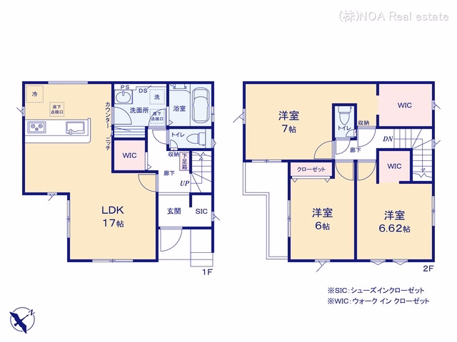 川口市江戸3丁目(戸建)01 間取図