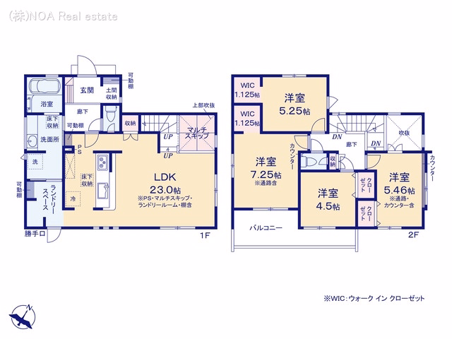川口市大字安行吉岡（戸建）01 間取図