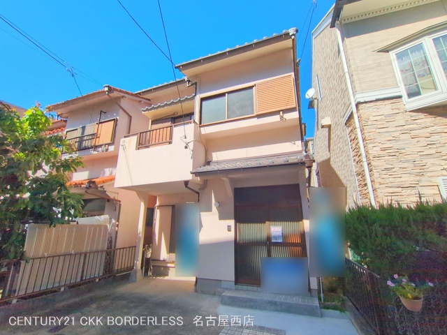 愛知県名古屋市中川区百船町の中古戸建て完成写真 2025年10月8日撮影