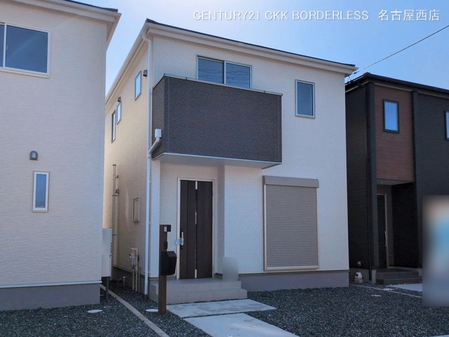 愛知県津島市宮川町2丁目の新築戸建て完成写真 2026年3月4日撮影