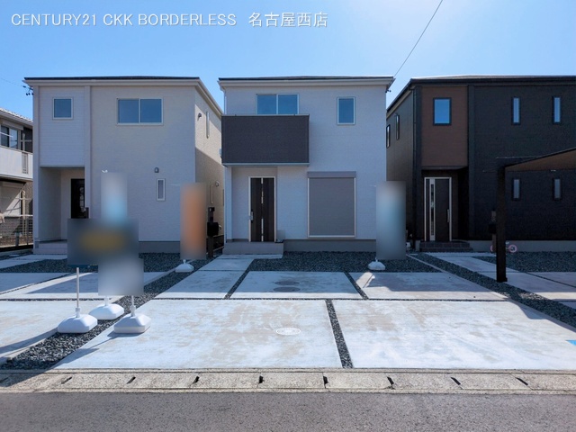 愛知県津島市宮川町2丁目の新築戸建て完成写真 2026年3月4日撮影