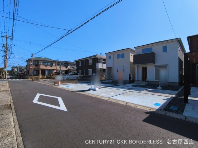 愛知県津島市宮川町2丁目の新築戸建て完成写真 2026年3月4日撮影