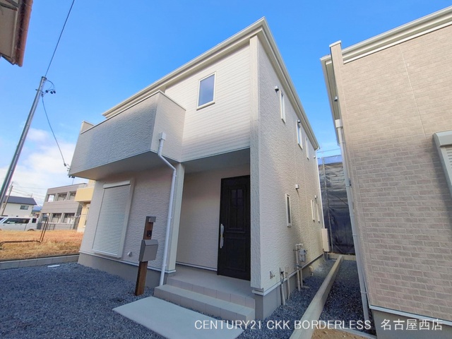 愛知県津島市江東町2丁目の新築戸建て完成写真 2026年1月29日撮影