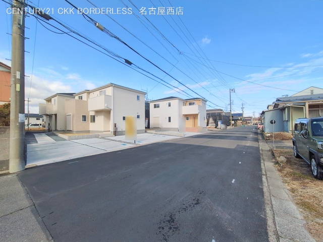 愛知県津島市江東町2丁目の新築戸建て完成写真 2026年1月29日撮影