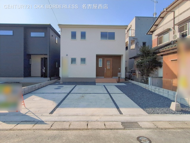 愛知県津島市永楽町４丁目の新築戸建て完成写真 2026年2月11日撮影