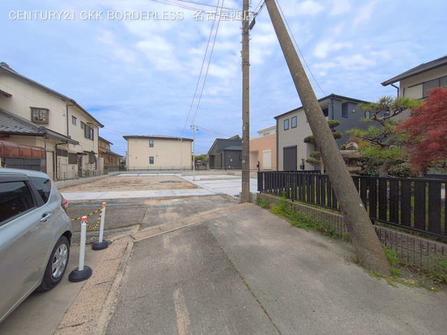 愛知県海部郡大治町大字西條字西之割の新築戸建て外構写真 2026年4月21日撮影