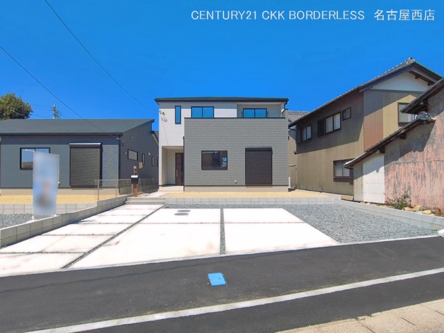 愛知県愛西市草平町江ノ田の新築戸建て完成写真 2026年4月7日撮影