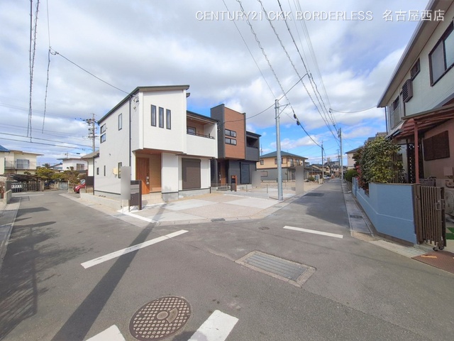 愛知県弥富市五明町築留の新築戸建て完成写真 2026年2月8日撮影