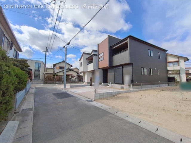 愛知県弥富市五明町築留の新築戸建て完成写真 2026年2月8日撮影