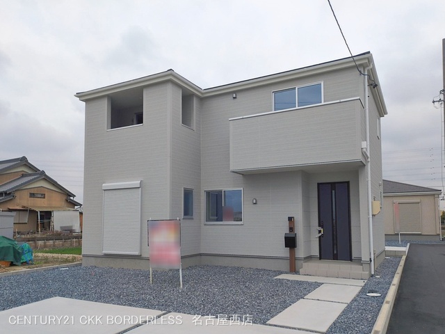 愛知県弥富市五斗山３丁目の新築戸建て完成写真 2026年2月26日撮影