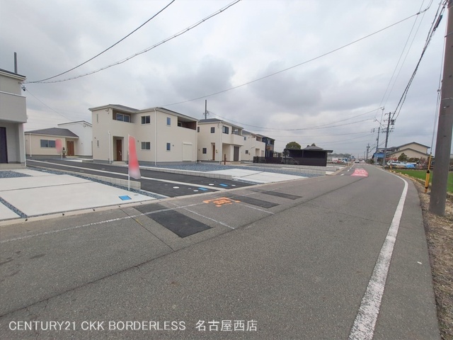 愛知県弥富市五斗山３丁目の新築戸建て完成写真 2026年2月26日撮影