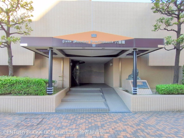 愛知県海部郡蟹江町本町5丁目のマンション『ライオンズマンションニューシティ蟹江六番館』外観写真 2025年3月6日撮影