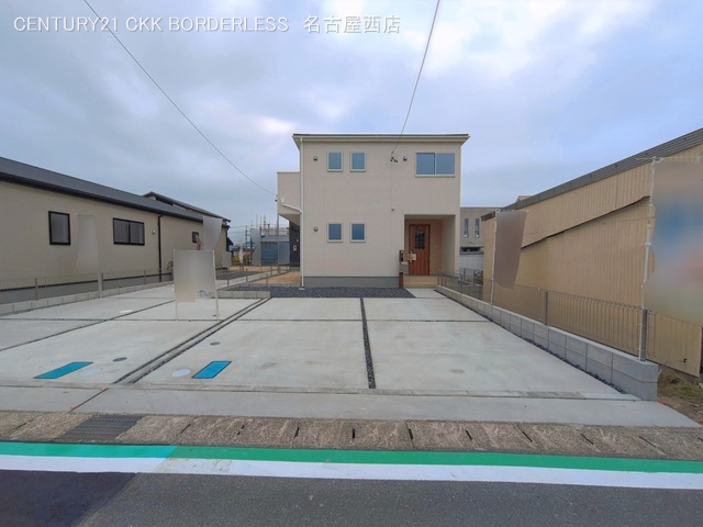 愛知県愛西市佐屋町亥新田の新築戸建て完成写真 2026年4月14日撮影