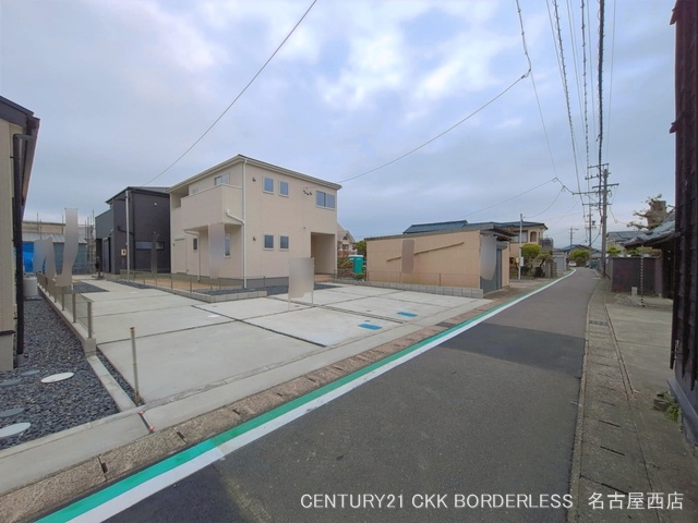 愛知県愛西市佐屋町亥新田の新築戸建て完成写真 2026年4月14日撮影