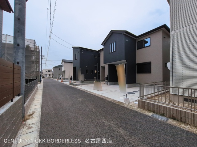 愛知県海部郡大治町大字長牧字中道の新築戸建て完成写真 2026年3月17日撮影