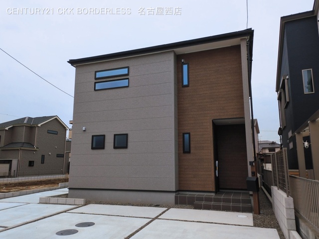 愛知県海部郡大治町大字長牧の新築戸建て完成写真 2026年3月17日撮影