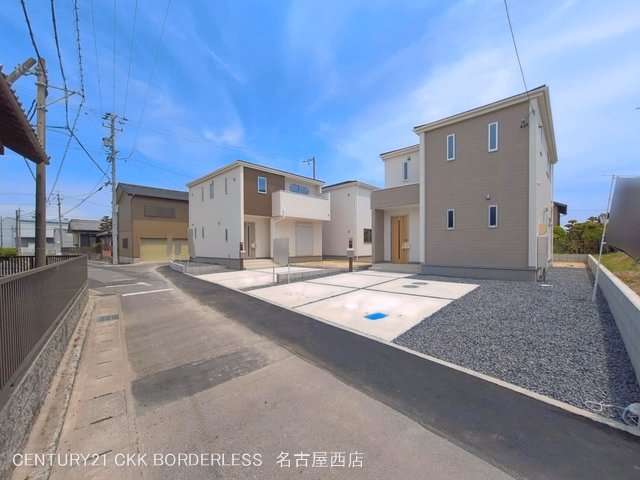 愛知県津島市宇治町字茶ノ里の新築戸建て完成写真 2026年5月12日撮影