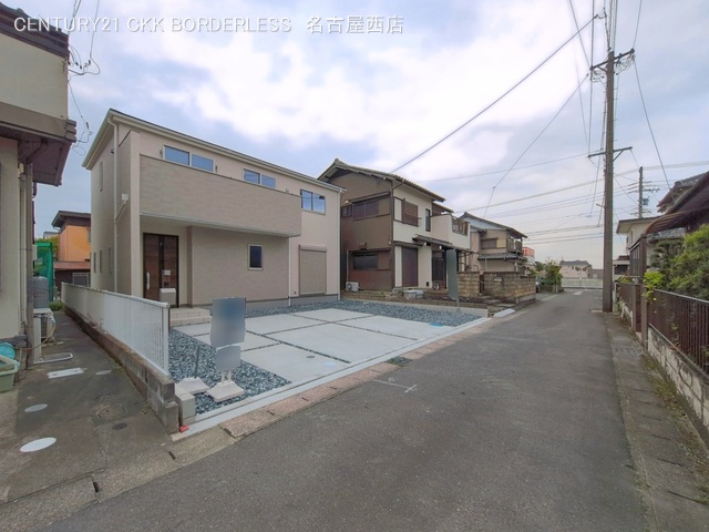愛知県愛西市北一色町北田面の新築戸建て完成写真 2026年4月21日撮影