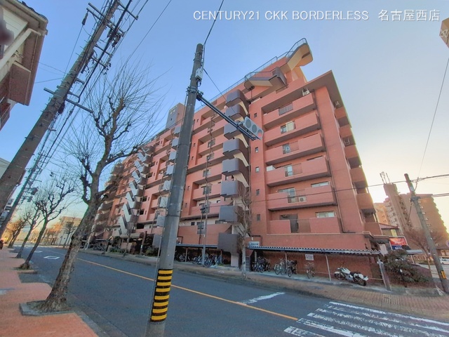 愛知県名古屋市港区港陽3丁目のマンション『グレイス築地』外観写真 2026年1月5日撮影