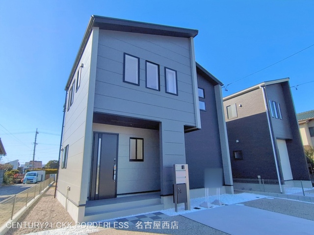 愛知県愛西市東保町中の新築戸建て完成写真 2026年2月18日撮影