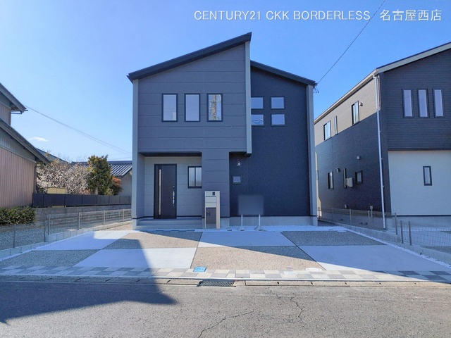 愛知県愛西市東保町中の新築戸建て完成写真 2026年2月18日撮影