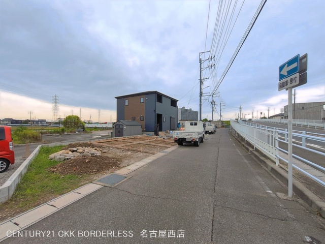 愛知県津島市大字日光字東浦の新築戸建て外構写真 2026年6月8日撮影