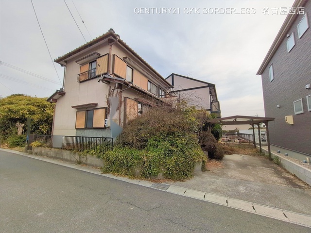 愛知県あま市森山東江端の中古戸建て完成写真 2026年2月23日撮影