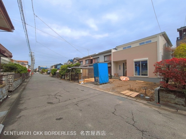 愛知県愛西市北一色町昭和の新築戸建て外構写真 2026年4月23日撮影