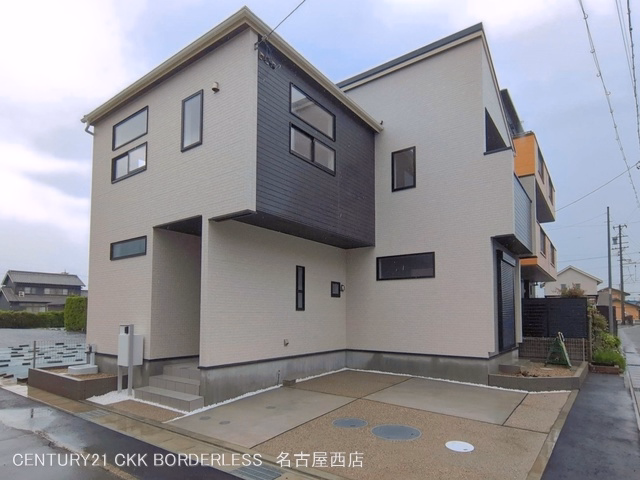 愛知県愛西市渕高町四ノ割の新築戸建て完成写真 2026年6月25日撮影