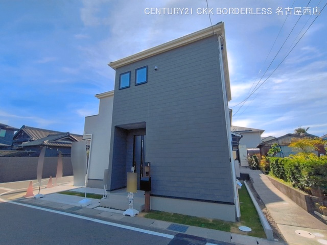 愛知県名古屋市港区東茶屋1丁目の新築戸建て完成写真 2026年7月13日撮影