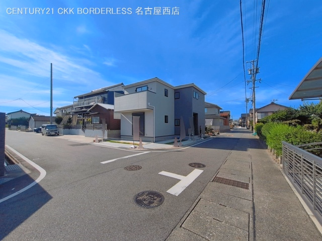 愛知県名古屋市港区東茶屋1丁目の新築戸建て完成写真 2026年7月13日撮影