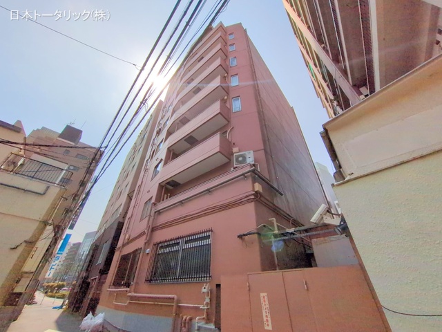 東京都新宿区四谷4丁目のマンション『御苑ハイム』外観写真 2025年3月26日撮影