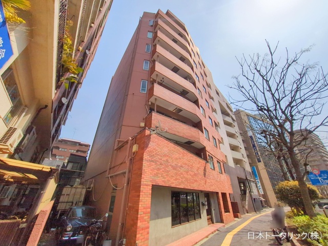 東京都新宿区四谷4丁目のマンション『御苑ハイム』外観写真 2025年3月26日撮影