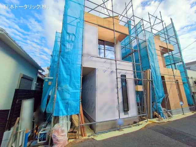 東京都豊島区要町3丁目の新築戸建てシート写真 2025年12月8日撮影