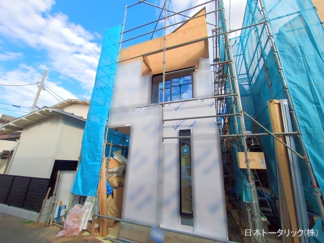 東京都豊島区要町3丁目の新築戸建てシート写真 2025年12月8日撮影