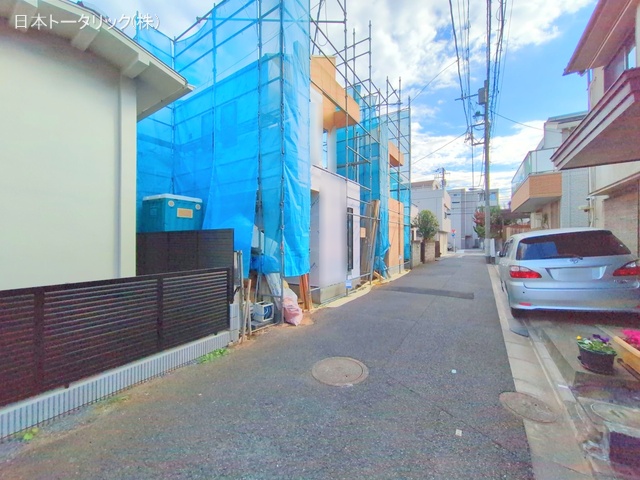 東京都豊島区要町3丁目の新築戸建てシート写真 2025年12月8日撮影