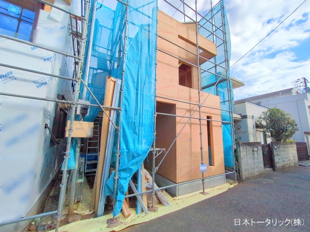 東京都豊島区要町3丁目の新築戸建て上棟写真 2025年12月8日撮影