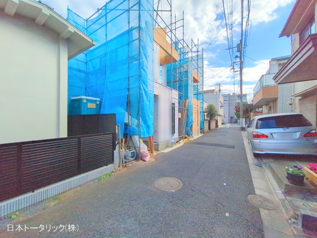 東京都豊島区要町3丁目の新築戸建て上棟写真 2025年12月8日撮影