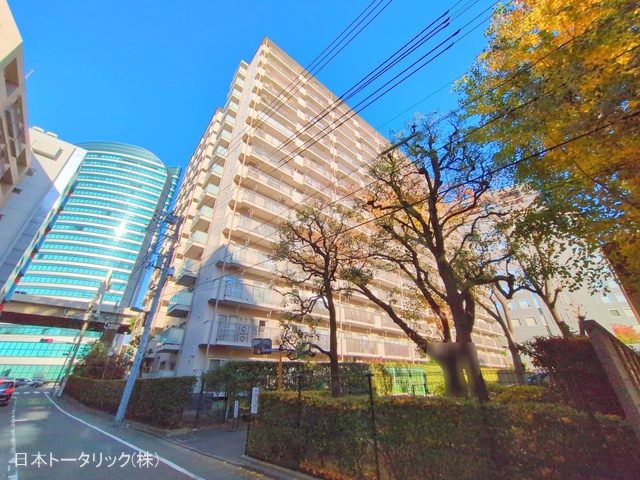 東京都新宿区新小川町のマンション『飯田橋第2パークファミリア』外観写真 2024年12月5日撮影