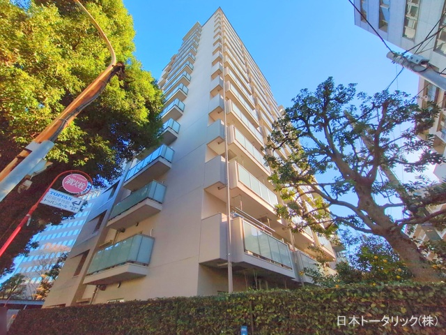 東京都新宿区新小川町のマンション『飯田橋第2パークファミリア』外観写真 2024年12月5日撮影
