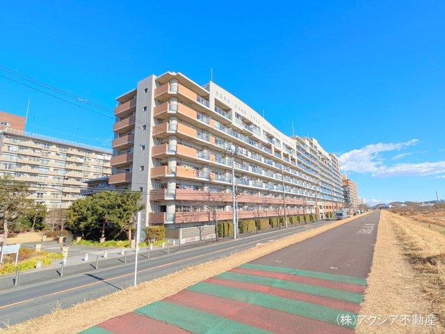 東京都府中市住吉町２丁目のマンション『ラヴィラ府中多摩川』外観写真 2025年1月7日撮影