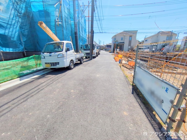 東京都府中市四谷5丁目の新築戸建て基礎写真 2025年4月15日撮影