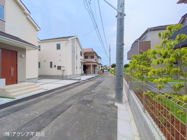 東京都府中市四谷5丁目の新築戸建て完成写真 2025年7月1日撮影