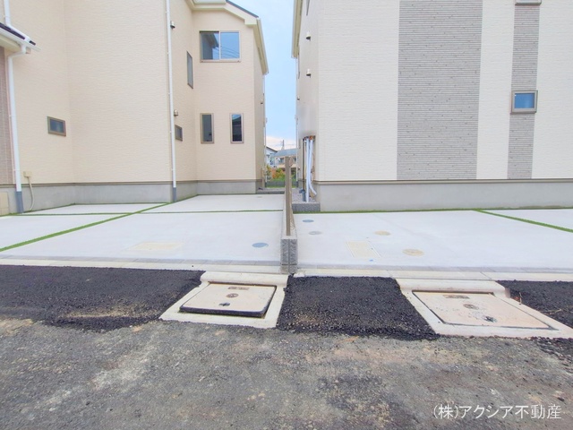東京都府中市四谷5丁目の新築戸建て完成写真 2025年7月1日撮影